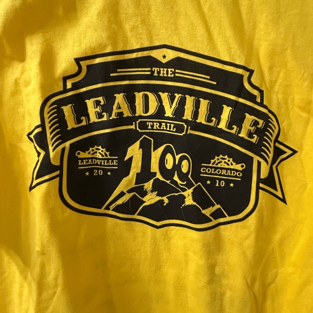 Leadville Trail 100 Yellow T-Shirt